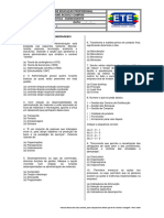 Avaliação II - Noções de Administração