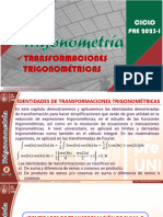 8,2 Transformaciones Trigonométricas PRE 2023-1