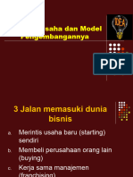 6 - Merintis Bisnis Dan Model Pengembangannya