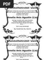 Undangan Aqiqah Bisa Di Edit