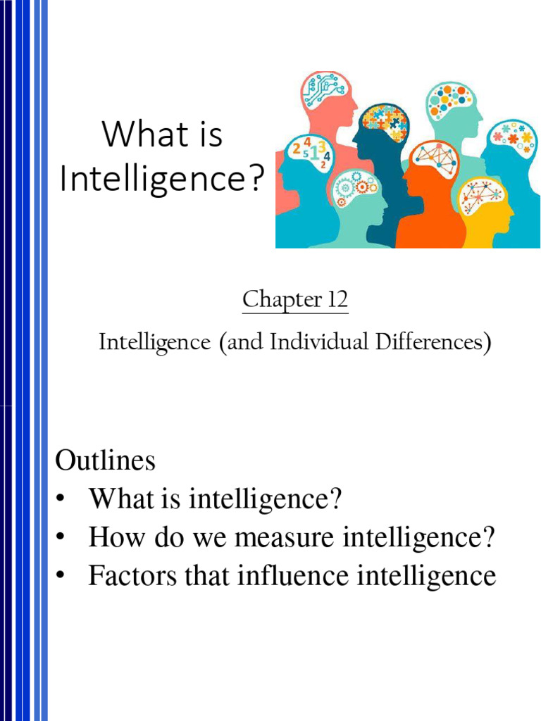 Understanding Intelligence and Its Measurement | PDF | Wechsler Adult ...