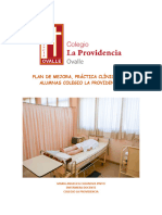 Plan de Mejora, Práctica Clínica 2024 Alumnas Colegio La Providencia