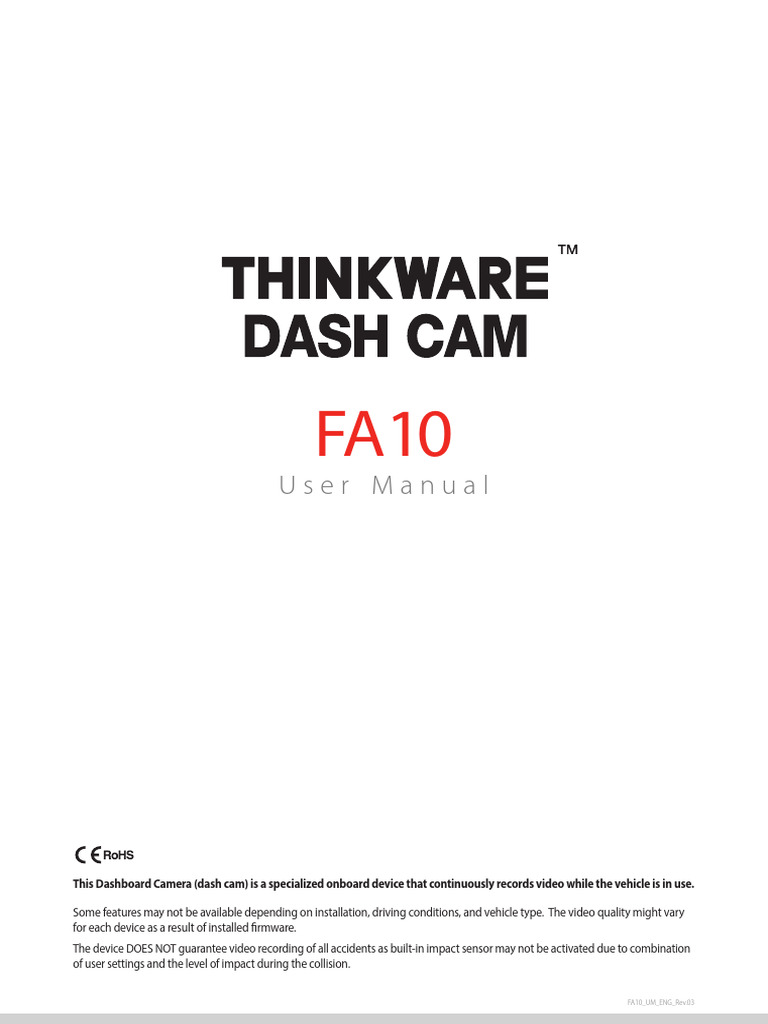 FA10 User Manual English | PDF | Computer File | Personal Computers