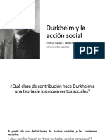 Durkheim y La Acción Social