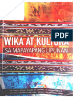FIL101 Wika at Kultura Sa Mapayapang Lipunan Book