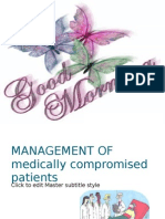 Management of Medically Compromised Patients