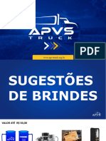 Sugestões de Brindes