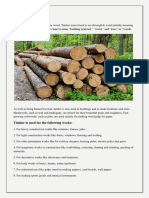 Report Timber Products