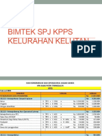 Bimtek SPJ KPPS Kelurahan Kelutan