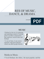 Week 11 Gned 01 Genres of Music Dance Drama