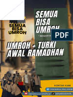 Umroh Awal Ramadhan Plus Turki 2024