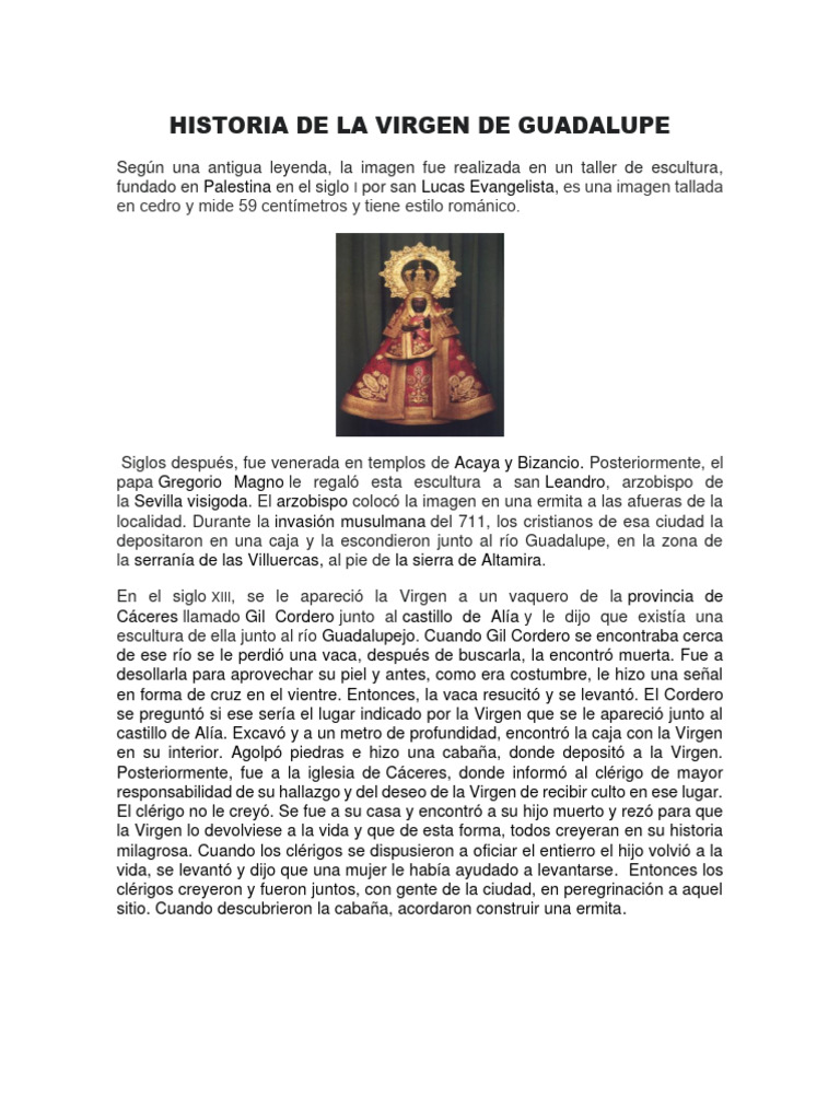 The Ultimate Timeline Of The Historia De La Virgen De Guadalupe – Must See! - zssvj3y
