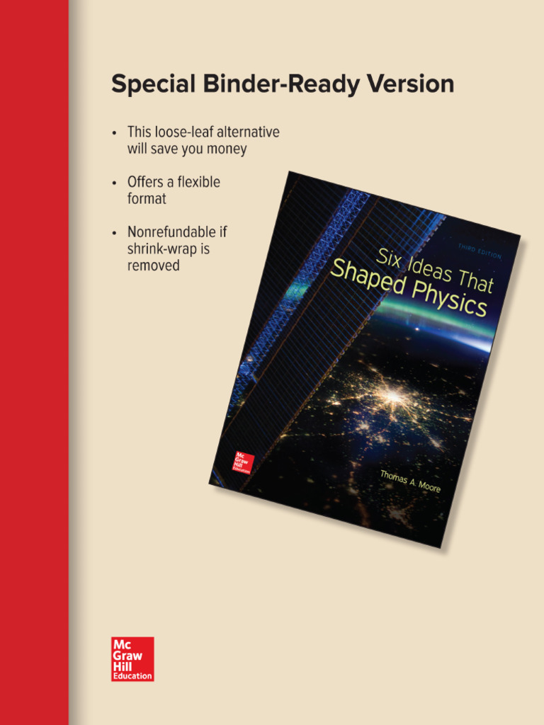 Image showcasing Six Ideas That Shaped Physics - All Units (Thomas A. Moore) (Z-Library ...
