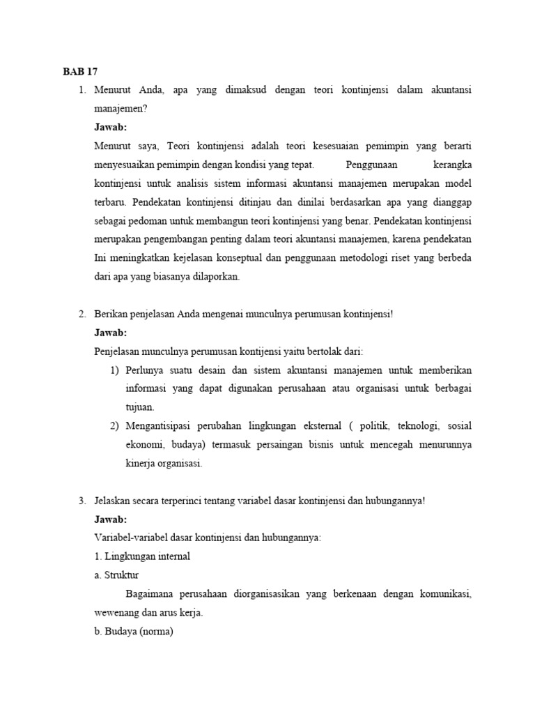 Bab 17 Akpri | PDF | Bisnis