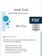 Lab 2 SQL