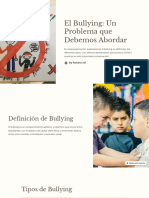 El Bullying Un Problema Que Debemos Abordar