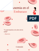 Anemia en El Embarazo