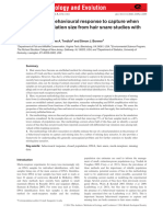 Accounting For Behavioural Response To Capture When Estimating Population Size From