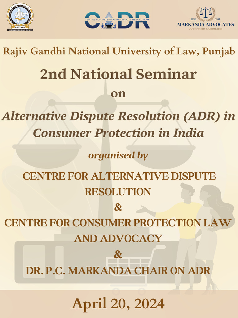 ADR in Consumer Protection Seminar | PDF | Alternative Dispute ...
