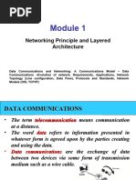 Networking Principle and Layered Architecture