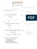 Escribe El Nombre IUPAC para Cada Uno de Las Siguientes Estructuras