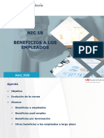 NIC 19 Beneficio A Los Empleados - UDP