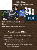 Etika Bisnis 2 (Profesi)