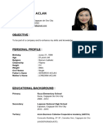 Geraldine Resume