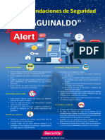 Recomendaciones de Seguridad - Aguinaldo