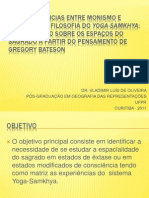 As ambivalências entre monismo e dualismo na filosofia Yoga-Samkhya