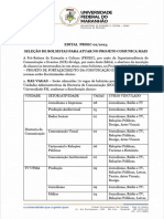 EDITAL PROEC 02/2024 Seleção de Bolsistas para Atuar No Projeto Comunica Mais