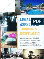 Legal Aspects in Tourism & Hospitality by Maranan Et Al. 2019
