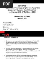 API Standard 53: Key Changes & Impacts | PDF