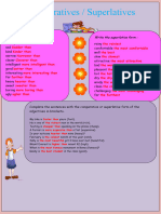 Homework 2 (Comparatives Superlatives)