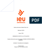 Actividad 1. El Problema de Investigación.