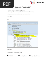 Accounts Payable in SAP