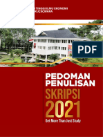 Pedoman Penulisan Skripsi S-1 Tahun 2021