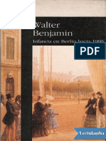 Infancia en Berlin Hacia 1900 - Walter Benjamin