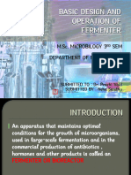 Basic Design and Operation of Fermenter111