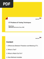 CT Testing Techniques OMICRON