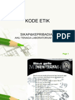 Kode Etik