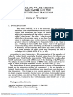 Winfrey - 1993 - Derailing Value Theory Adam Smith and The Aristot