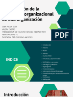 Presentación de La Estructura Organizacional de Una Organización