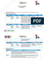 TALLERES 3,4 Y 5 AÑOS Semana 2