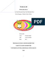 MAKALAH Elektronika Dasar