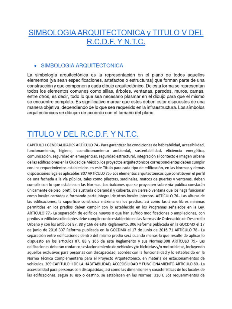 Simbologia Arquitectonica | PDF | Agua | Accesibilidad