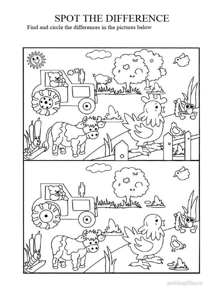 spot the difference PDF