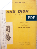 Chu Dịch Quyển 2 (Sài Gòn 1969) - Phan Bội Châu, 656 Trang