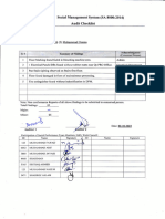 Audit Summary Report Internal Audit SA 8000