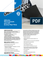 Mapei - Ultrabond Eco 4 LVT - Ficha Técnico-Comercial